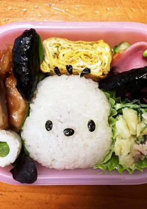 キャラ弁　ポチャッコ-レシピのメイン写真
