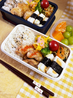 20240411娘ちゃん息子っちのお弁当-レシピのメイン写真