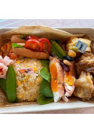 ボリューム満点！炒飯弁当♡-レシピのメイン写真