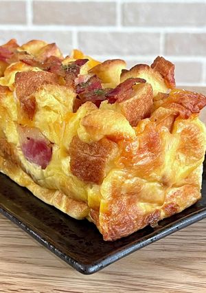 パウンド型で＊ベーコンフレンチトースト-レシピのメイン写真