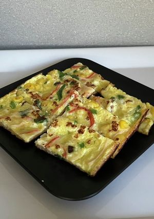 チヂミ風たまごやき-レシピのメイン写真