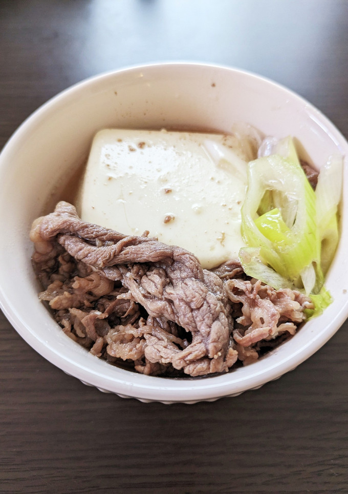 顆粒だしで簡単、肉豆腐-レシピのメイン写真