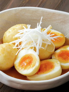 みそ煮だれで作る みそ煮玉子-レシピのメイン写真