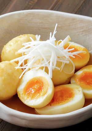 みそ煮だれで作る みそ煮玉子-レシピのメイン写真