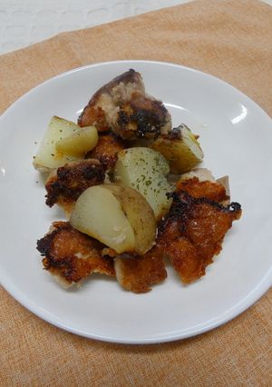 鶏肉とじゃがいものオーブン風-レシピのメイン写真