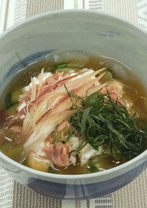 簡単♪冷や汁（ごま醤油味）-レシピのメイン写真