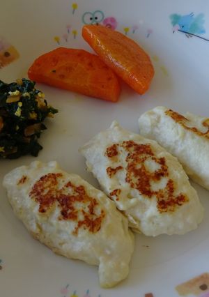 離乳食9か月~豆腐ハンバーグ-レシピのメイン写真