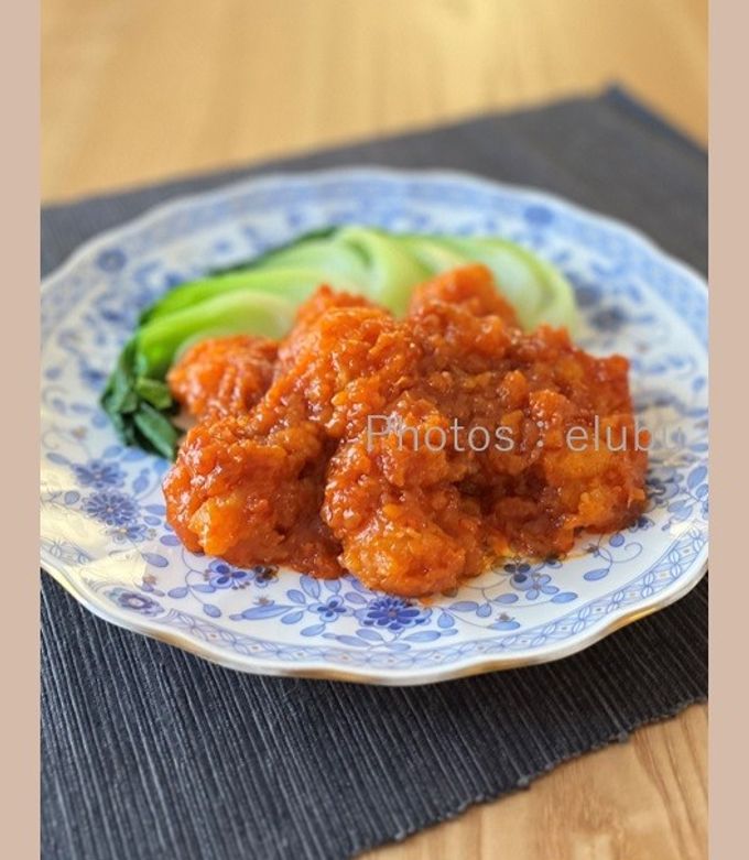 乾焼蝦仁（海老チリ）-レシピのメイン写真