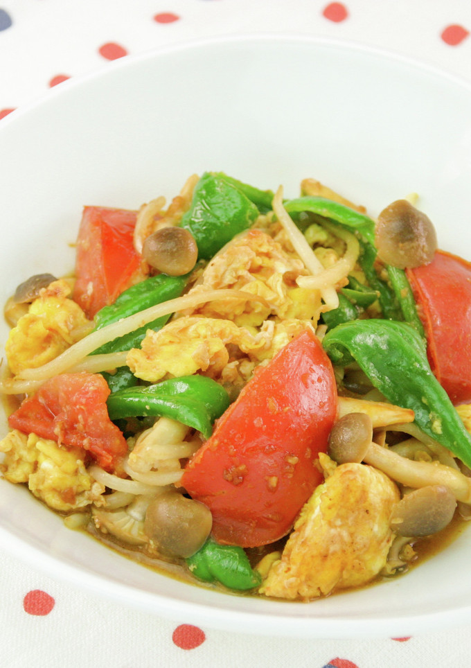 しょうゆ麹で作る トマトとたまごの炒め物-レシピのメイン写真
