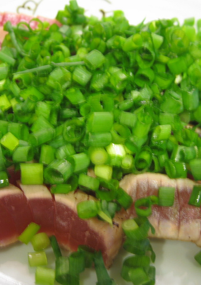 安いマグロも旨くなる！マグロのタタキ-レシピのメイン写真