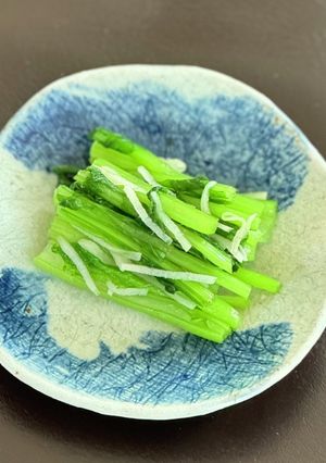 かぶの葉と新生姜の浅漬け-レシピのメイン写真