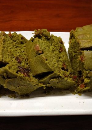 米粉で☆抹茶とデーツのパウンドケーキ-レシピのメイン写真