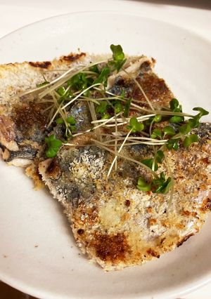 あじのパン粉焼き/ハーブソルト風味-レシピのメイン写真
