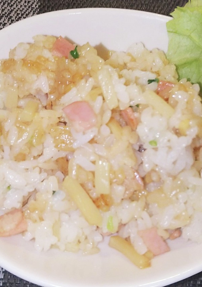 タケノコと生姜の焼き飯-レシピのメイン写真