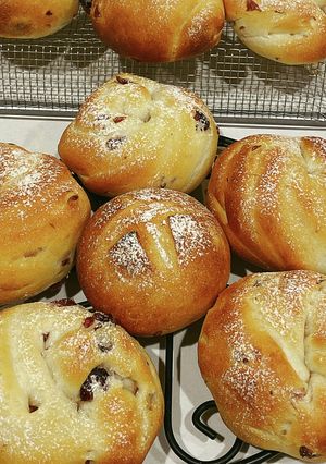 クランベリーパン-レシピのメイン写真