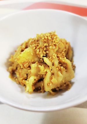 穂先たけのこのやわらかゴマ味噌炒め-レシピのメイン写真