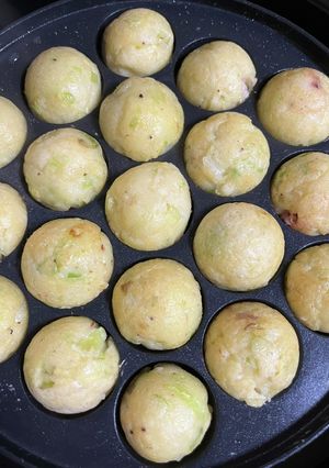 米粉➕アルファ化米粉のたこ焼き-レシピのメイン写真