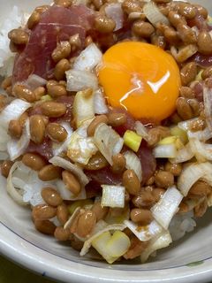 マグロ納豆丼-レシピのメイン写真