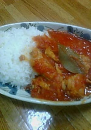 絶品！鶏肉のトマトクリームソースがけご飯-レシピのメイン写真