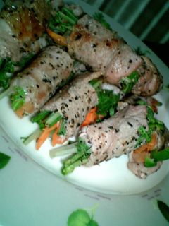お野菜食べよう豚肉でマキマキ-レシピのメイン写真