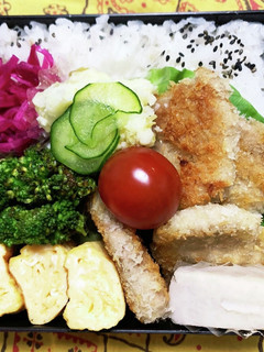 4/12 ヨッチャン☆ヒレカツ弁当-レシピのメイン写真