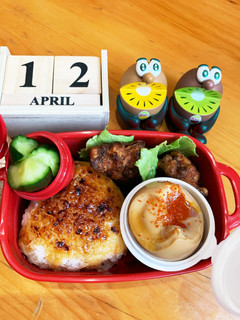 高二長女 お弁当(焼きおむすび2)-レシピのメイン写真