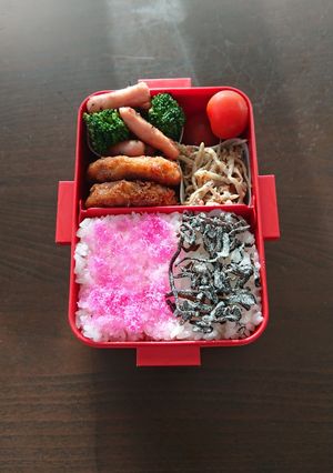中学生女子弁当2024/04/12-レシピのメイン写真