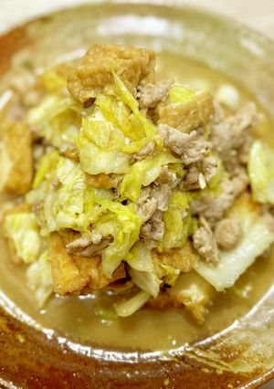 豚バラと厚揚げのうま味噌炒め-レシピのメイン写真