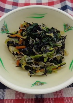 学校給食：ひじきのじゃこサラダ-レシピのメイン写真