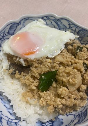ひき肉のホーリーバジル炒め-レシピのメイン写真