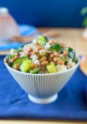 NO火！混ぜるだけ「ふわねば丼」-レシピのメイン写真