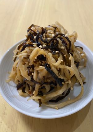 簡単！切り干し大根の塩昆布和え-レシピのメイン写真