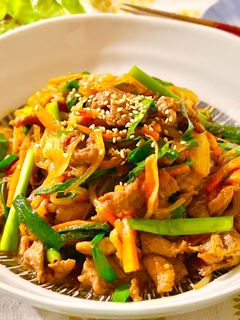 ラム肉の☆プルコギ風韓国炒め-レシピのメイン写真