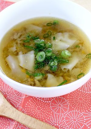 包まない☆ワンタンの皮で中華スープ-レシピのメイン写真