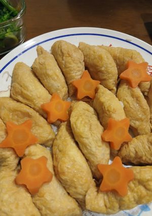 家庭のいなり寿司　甘さ控えめ-レシピのメイン写真