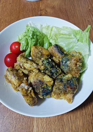 サバ水煮缶で簡単！カレー風味竜田揚げ-レシピのメイン写真