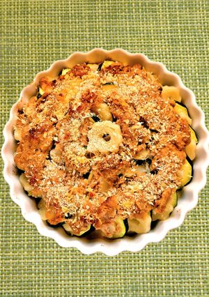 😊ズッキーニとちくわぶのオーブン焼き😊-レシピのメイン写真