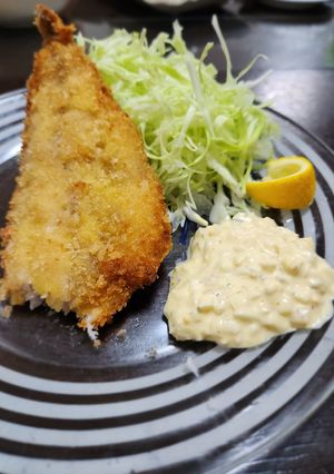 アジフライにタルタルソースを添えて-レシピのメイン写真