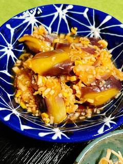 簡単調理⭐︎レンチン茄子の薬味まみれ🍆-レシピのメイン写真