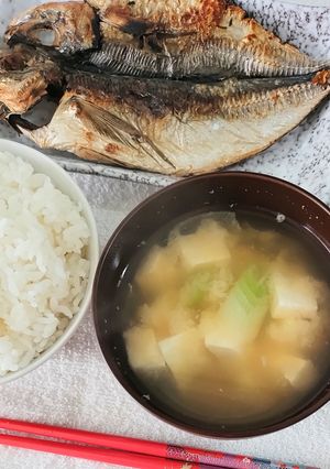王道豆腐とねぎの御味噌汁-レシピのメイン写真