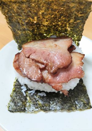 豚バラチャーシューおにぎり🍙-レシピのメイン写真