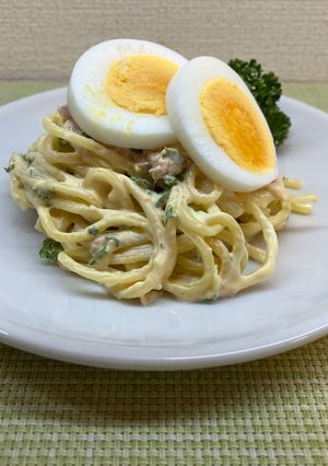 パセリと玉子のパスタサラダ🌿-レシピのメイン写真