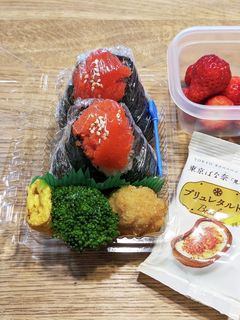 高2男子弁当!明太子のおにぎり弁当♪3-レシピのメイン写真