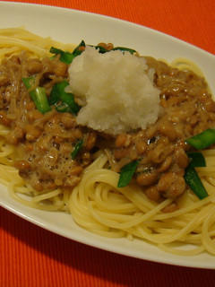 あっさり納豆パスタ-レシピのメイン写真