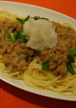 あっさり納豆パスタ-レシピのメイン写真