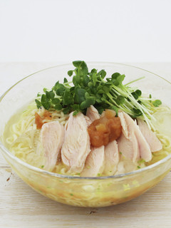 冷やしラーメン【レモン梅風味】-レシピのメイン写真