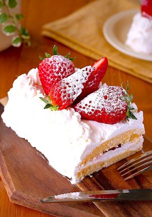 レンジ2分で泡立てない♪スポンジケーキ-レシピのメイン写真