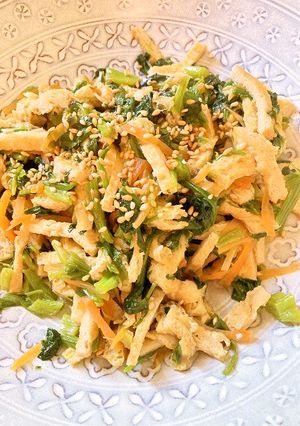 うすあげとほうれん草のくたくた煮-レシピのメイン写真