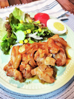漬けて焼くだけはちみつ照り焼きチキン-レシピのメイン写真