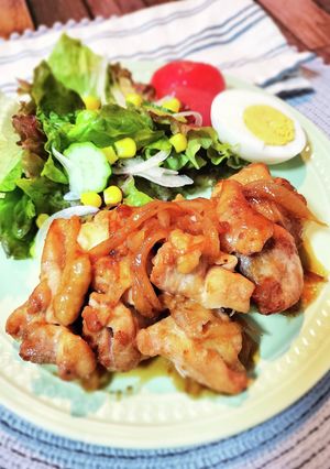 漬けて焼くだけはちみつ照り焼きチキン-レシピのメイン写真